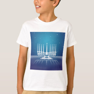 Camiseta Menorah iluminado II