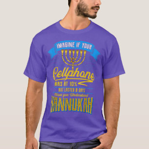Camiseta Menorah judío Chanukah cita graciosa Hanu sarcásti
