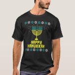 Camiseta Menorah Lights Happy Hanukkah Jewish Cute Chanukah<br><div class="desc">Menorah Lights Happy Hanukkah Jewish Cute Chanukah.</div>