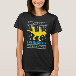 Camiseta Menorasauro Rex Trex Menorah