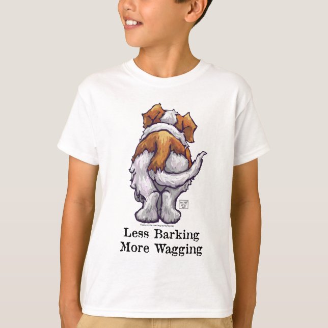 Camiseta Menos Barking, Más Salto (Anverso)