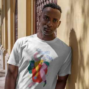 Camiseta Menos calorías vegan
