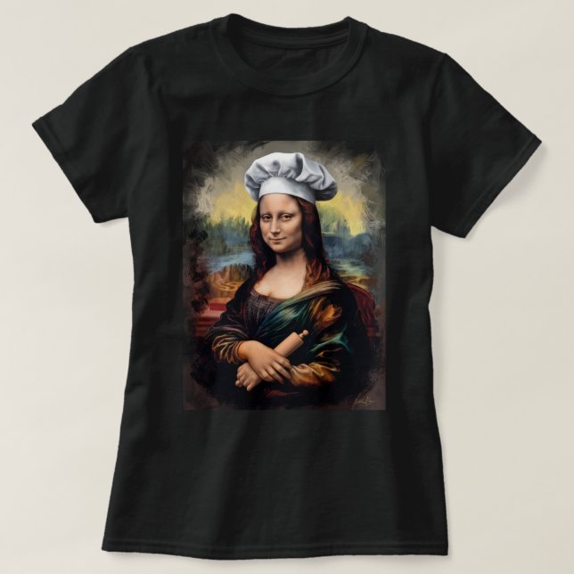 Camiseta Menos Cocina (Diseño del anverso)