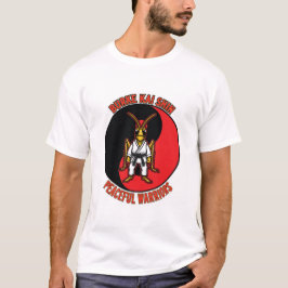 CAMISETA MENOS CORTO MANGUITO EN BLANCO