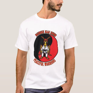 CAMISETA MENOS CORTO MANGUITO EN BLANCO