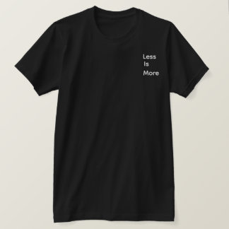 Camiseta Menos es más