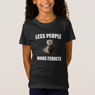 Camiseta Menos gente más hurónes Funn