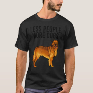 Camiseta Menos gente más perros Golden Retriever Introvert