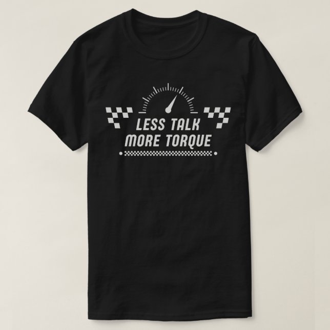 Camiseta Menos Hablar Más Torque (Diseño del anverso)