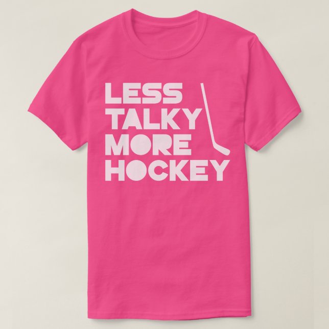 Camiseta Menos hockey (Diseño del anverso)