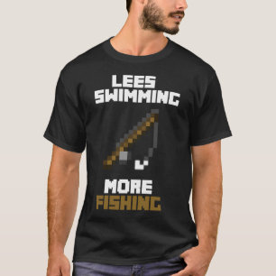Camiseta Menos Natación Más Pesca
