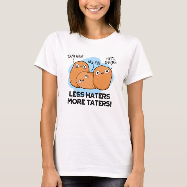 Camiseta Menos Odiadores Más Táteres Cuestan Pun (Anverso)