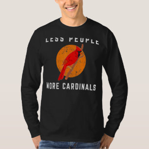 Camiseta Menos personas, el cardenal norte