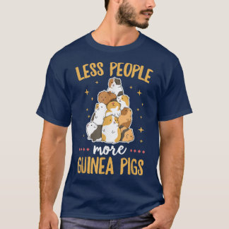 Camiseta Menos personas - más cobayas citan a Cavy Lo