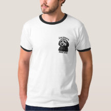 Camiseta Menos Personas Más Perros - Golden Doodle