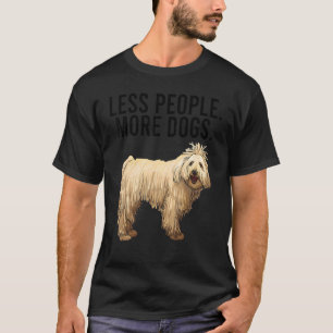 Camiseta Menos personas más perros Komondorok Introvert