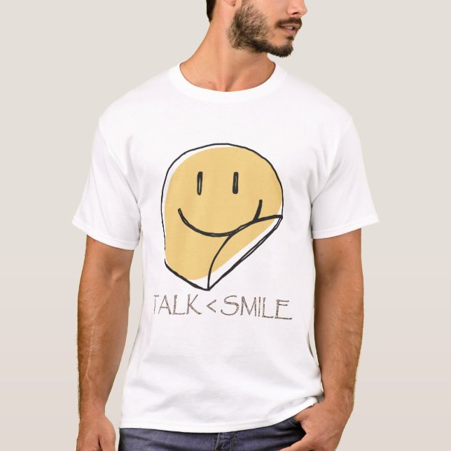 Camiseta menos sonrisa (Anverso)