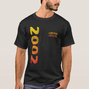 Camiseta Mens 20Th Birthday Men Edición Limitada 2002 Nacim