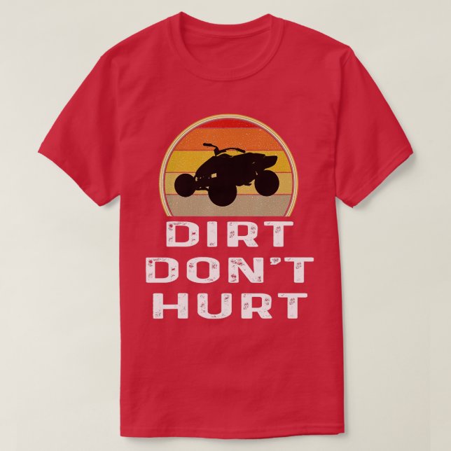Camiseta Mens 4 Ruedas Quad ATV Rider Riding Gift Dirt Do (Diseño del anverso)