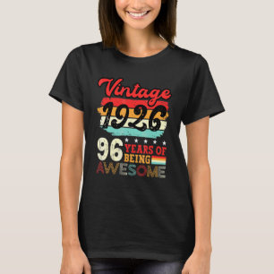 Camiseta Mens 96th Birthday  Cool Bday Idea Turning 96 Year
