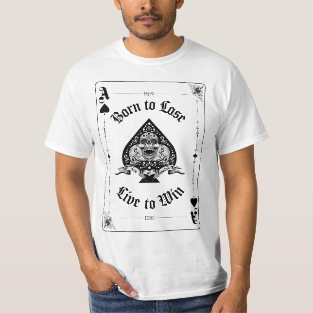 Camiseta Men's Ace of Spades (Anverso)