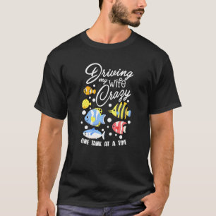 Camiseta Mens Acuario Keeper Marine Life Corales Fan T