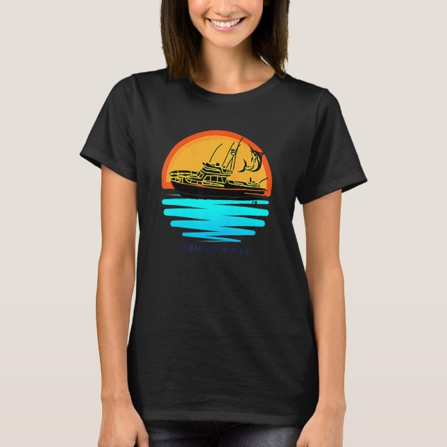Camiseta Mens Alexi Ricci Hawaii Ocean Sunsets (Anverso)