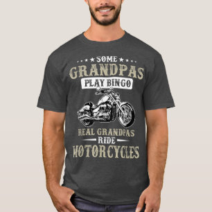 Camiseta Mens Algunos Abuelos Juegan Bingo Real Ried Motorc