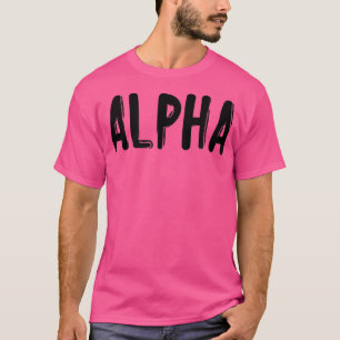 Camiseta Mens ALPHA Gym Fitness Workout Bodybuilding Motiva