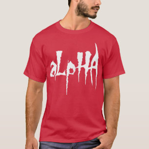 Camiseta Mens ALPHA Gym Fitness Workout Bodybuilding Motiva
