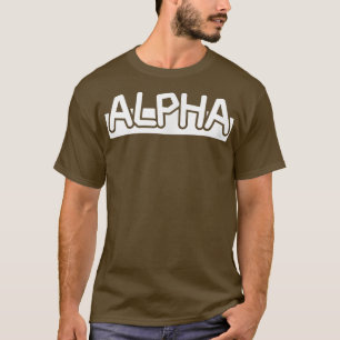 Camiseta Mens ALPHA Gym Fitness Workout Bodybuilding Motiva