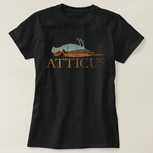 Camiseta Mens ATTICUS Horizon Bird T Shirt (Imagen impresa) (Diseño del anverso)
