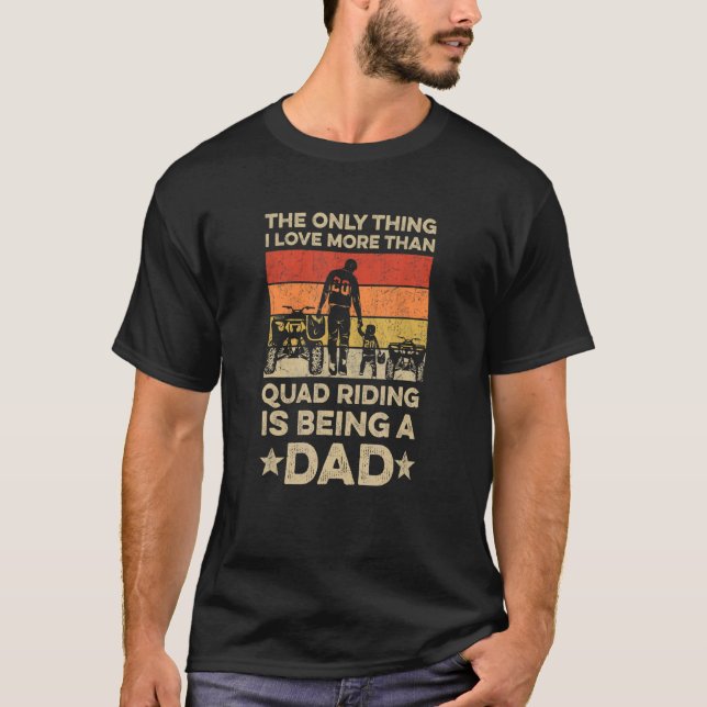 Camiseta Mens Atv Cita Para Tu Cuatro Papás (Anverso)