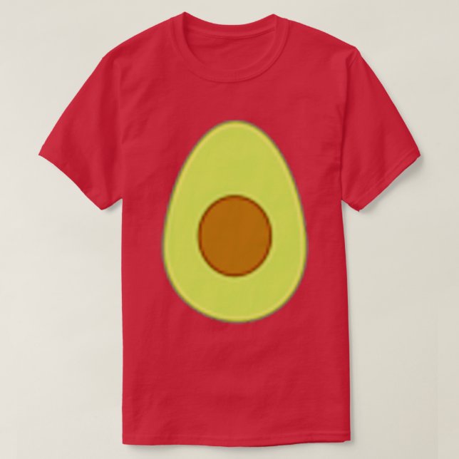 Camiseta Mens Avocado  (Diseño del anverso)