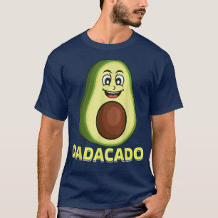 Camiseta Mens Avocado Dad Daddy Funny Dadacado Fathers Day