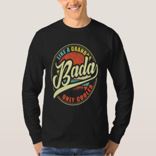 Camiseta Mens Bada Like A Grandpa Only Cooler