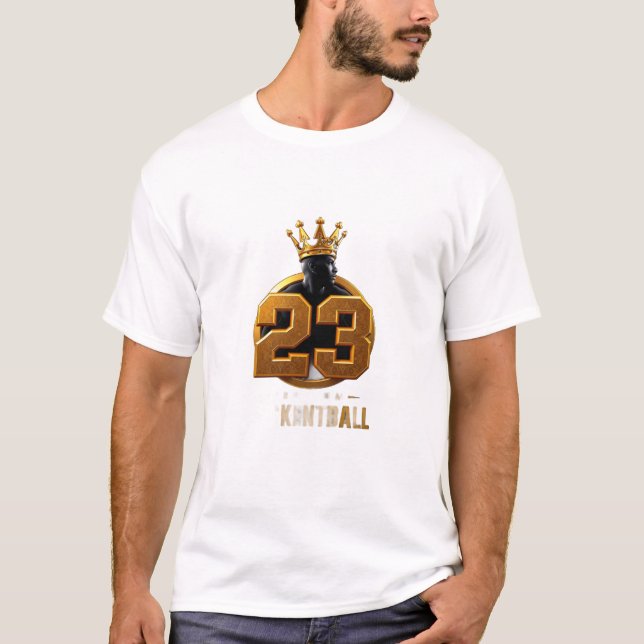 Camiseta Men's Basic T-Shirt BASKETBALL (Anverso)