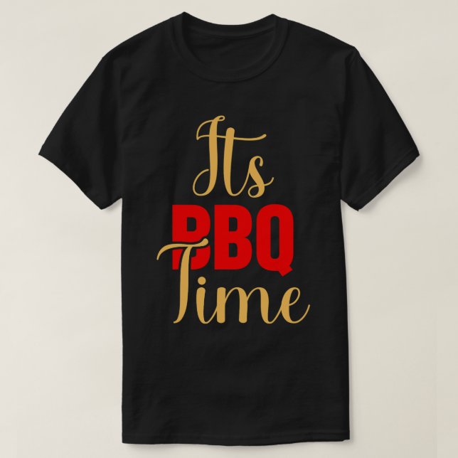 Camiseta Mens BBQ barbacoa parrillada barbacoa por la noche (Diseño del anverso)