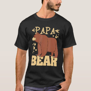 Camiseta Mens Bear Papa Bear