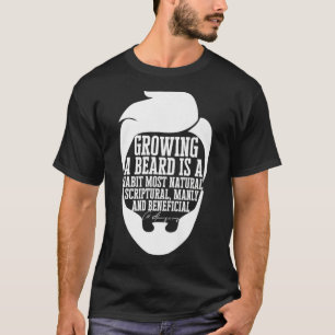 Camiseta Mens Beard Cita Gráfico Charles Haddon Spurgeon 