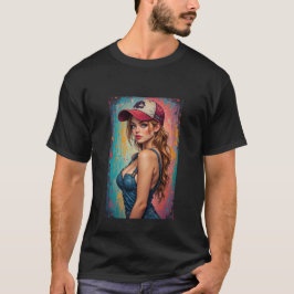Camiseta Mens Beautiful Graphic Image of Wine, Women & Song