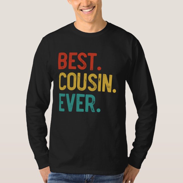 Camiseta Mens Best Cousin Ever Father's Day Cousin (Anverso)