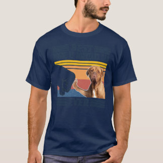 Camiseta Mens Best Dogue De Bordeaux Dad Ever Funny Dog