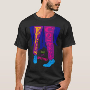 Camiseta Mens Best Elvis Costello Cute Regalos