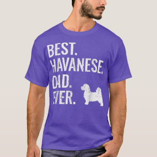 Camiseta Mens Best Havanese Dad Ever Cool Dog Owner