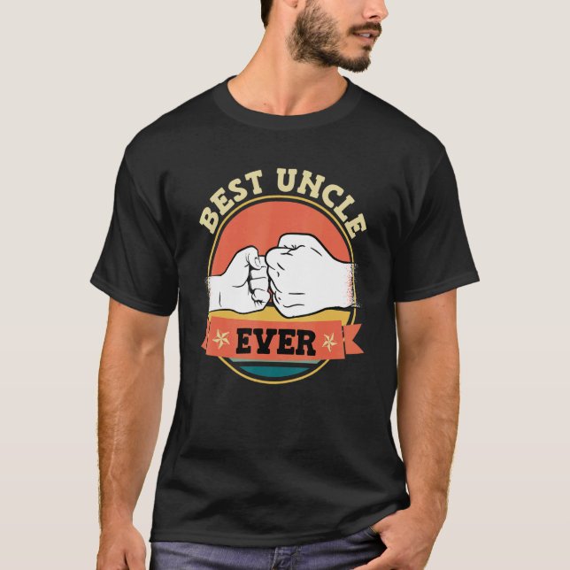 Camiseta Mens Best uncle ever 5 (Anverso)