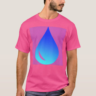 Camiseta Mens Big Drip Elegante Guay Mensteen Boys Hip-Hop 