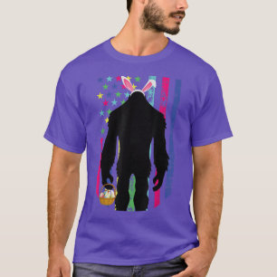 Camiseta Mens Bigfoot Ester Egg Funny Easter Day Love Sasqu