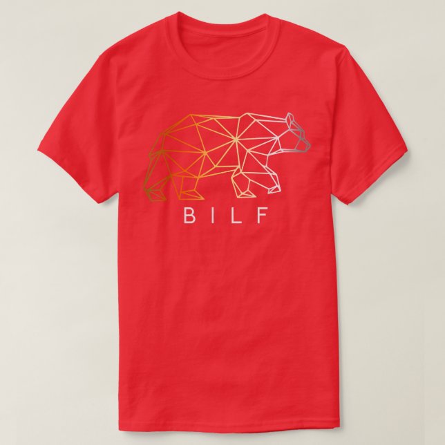 Camiseta Mens BILF Gay Bear  (Diseño del anverso)