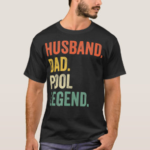 Camiseta Mens Billiards Funny Husband Dad Pool Player Legen